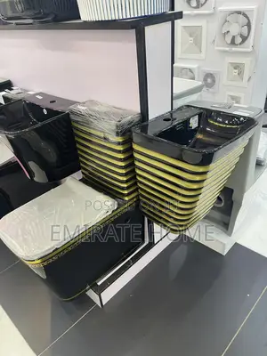 Gold With Black Color Master Toilet Mini Set