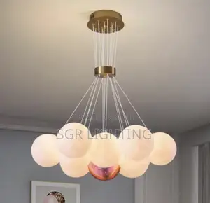 Star Lamp Designer Creative Restaurant Bedroom Light Bubble Ball