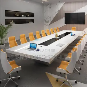 Luxury Executive Conference Table With 20 Chairs M1
