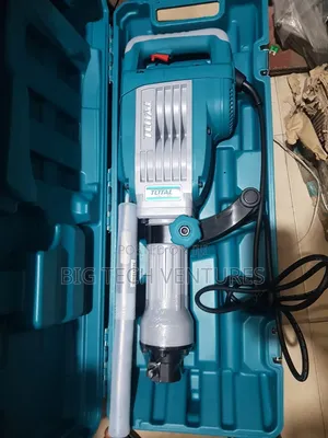 Total Brand 1700w Corded Electric Demolition Breaker in a Teal