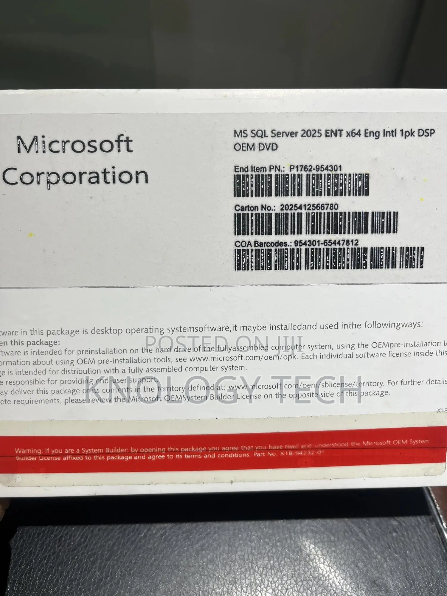Microsoft SQL Server 2025 (Enterprises Edition)