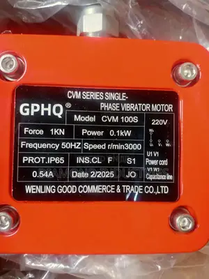 Vibrator Use for Molding of Block