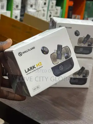 Lark M2 Wireless Hollyland Mic iPhone/Android (2tx+1rx+Charging Case)