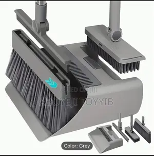 4 in 1 Broom and Dustpan Set for Sweeping