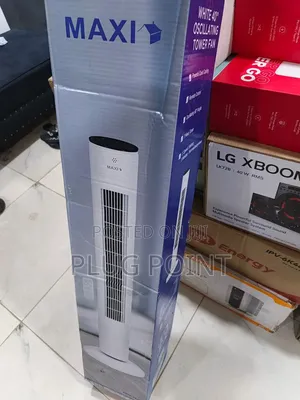 Maxi 40” Slim Tower Fan for Home and Office Use