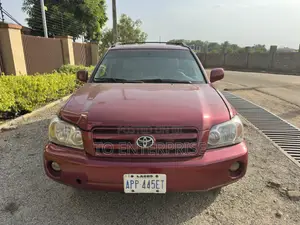 Toyota Highlander 2006 Maroon