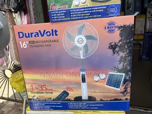 Solar Rechargeable Fan