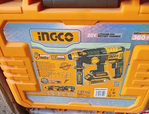 Ingco Cordless Rotary Hammer – Powerful Drilling Chiseling Machine