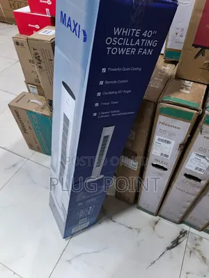 Maxi Tower Fan 40” With Energy Saving Technology