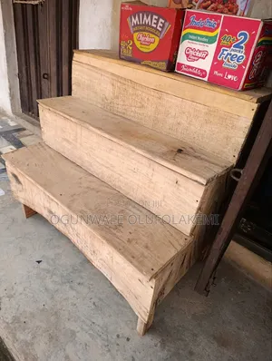 Wooden Goods Display