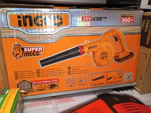 Ingco Cordless Blower – Portable Powerful Cleaning Machine