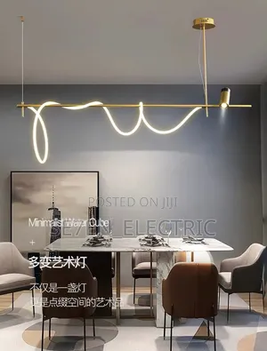 Led Flexible Tube Chandelier Lighting