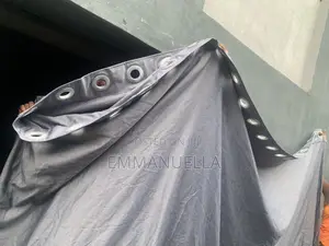 Thick Dark Grey Curtain