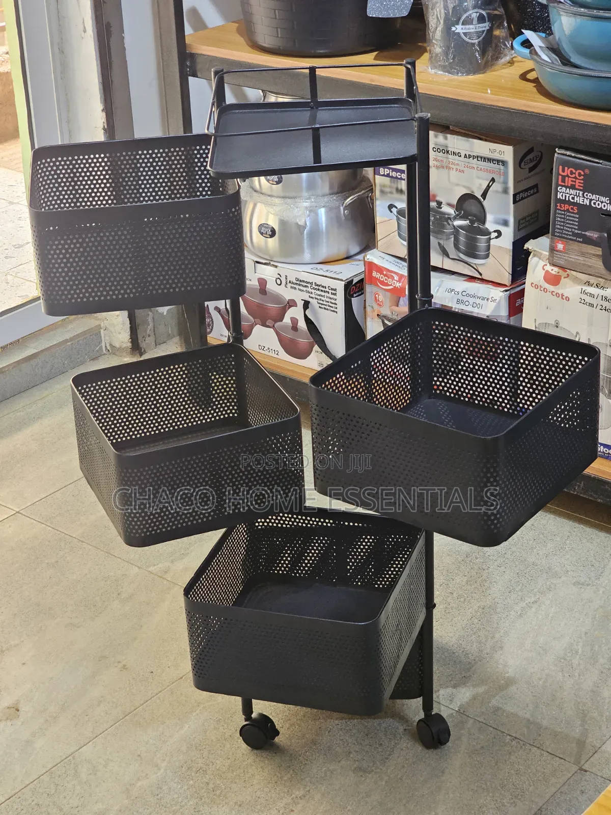 5-layer Rotating Storage Rack