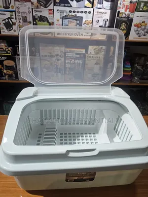 Dish Rack With Lid/Cover