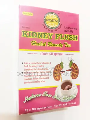 Kidney Flush Herbal Tea for Treatment and Prevention of Kidney Stone