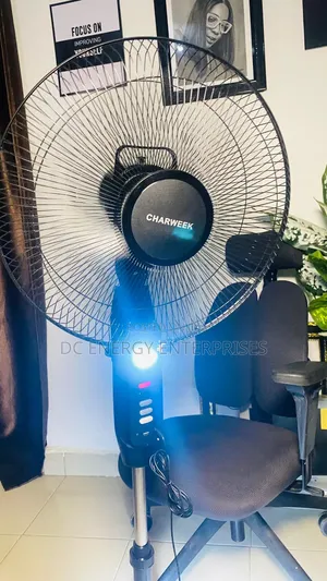 Charweek Solar Fan 16inch. 20w Panel