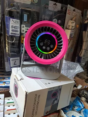 Portable Desktop Rechargeable Fan