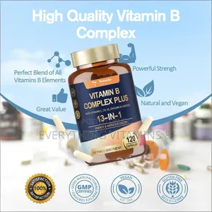 Totaria Health Vitamin B Complex Plus 13-in-1 Dietary Supplement
