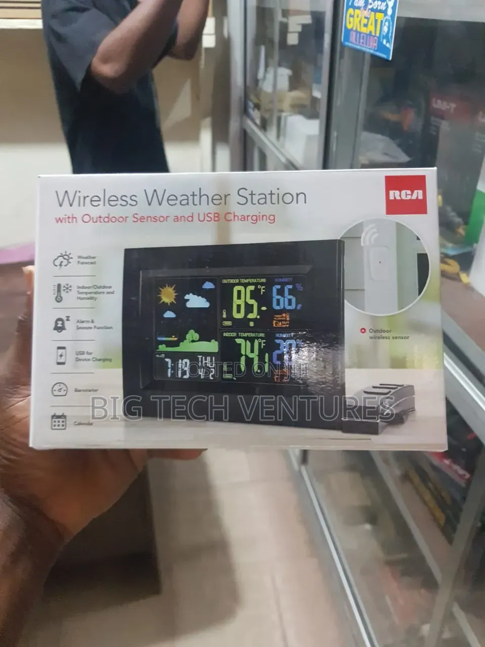 Wireless Weather Station That Features