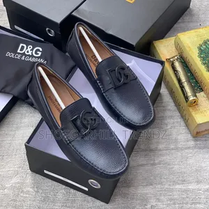 Men Shoes Leather Drivers Loafers D G in 4 Colours