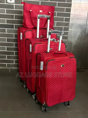 Jumatech Wine Color Set of 4 Luxury Luggage Box