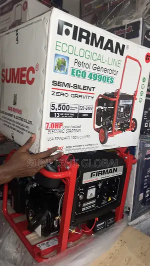 Firman 5.5kva Petrol Generators