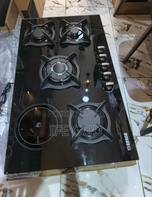 Quality Bosch Built-in Glass Top 5 Burners Gas Electric Cooker Hob.