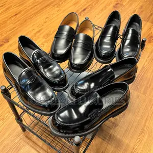 Original FDCP Black Patent Loafers Shoes Collections