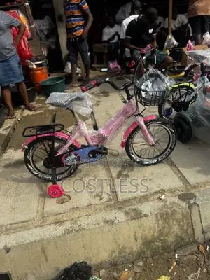 Pink Foldable Universal Kids' Bicycle