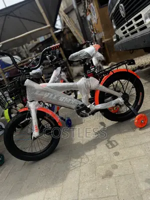 Kids Generic BMX-Style Bicycle With Training Wheel