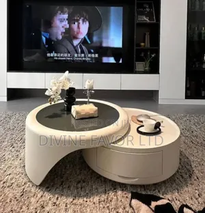 Simple and Durable Center Table (2 in 1)