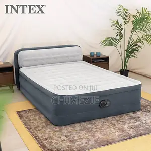 Intex Dura-Beam Deluxe Ultra Plush Headboard Air Mattress