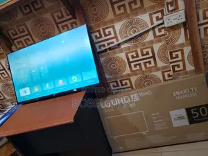 Lg Smart Tv 50’’inches Frameless 50uq70