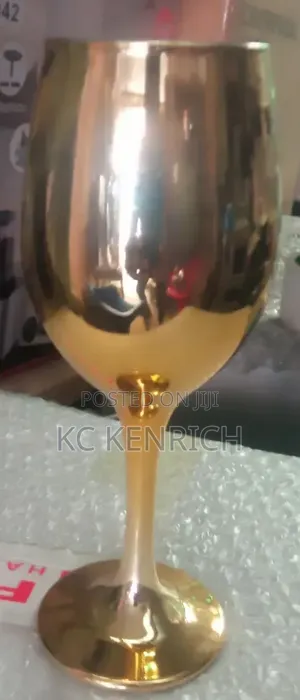Golden Ceramic Cup