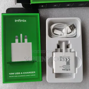 Original Infinix Charger Xc08 Usb - To Micro Usb