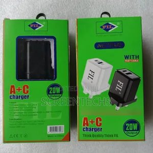 Original Fil 20watts Pd Type-C Mobile Phone Charger