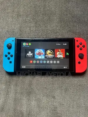 Nintendo Switch With 5 Games Installed Fc25 /Mk11/Red Dead Redemptio
