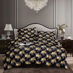 Non Faded Pure Cotton Bedsheets With Pillow Case