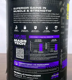 Muscletech Mass Tech Lean Mass Gainer