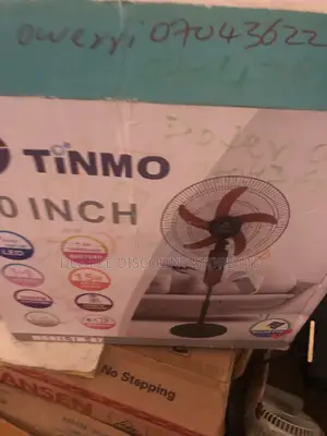 Tinmo 18 Inch Music Solar Rechargeable Fan