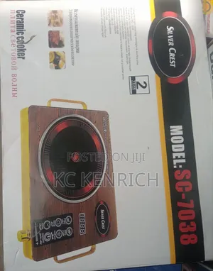 Silver Red Single Digital Hot Plate With Timer