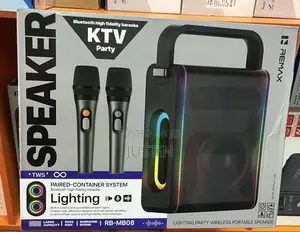 RGB "Tws" Bluetooth High Fidelity Karaoke KTV Party With Mic