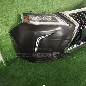 Complete Front Bumper With Head Light Rx350 Upgrade