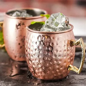 Stainless Hammered Copper Moscow Mule