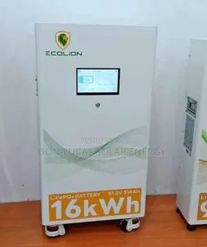 16kwh Eco Lion Lithium Ion Battery