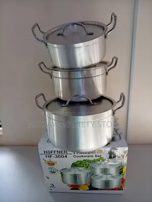 3pcs Hoffner Thickened Aluminum Pot / Cookware Set