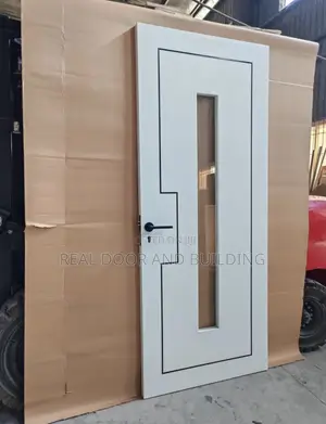 Kitchen Wooden Door With Glass (816lag)