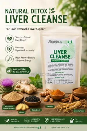 Liver Cleanser Milk Thistle Extract Liver Detox Herbal Tea