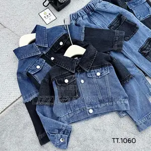 Black and Blue Mixed Jeans for Boys